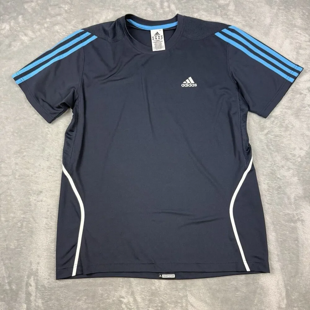 Adidas Response ClimaCool Shirts Men’s Medium Lot of 3 Athletic Training Y2K